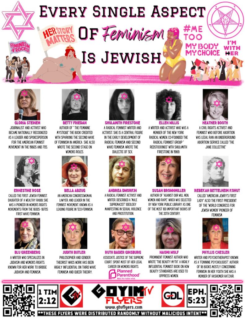 Every Single Aspect of Feminism is Jewish