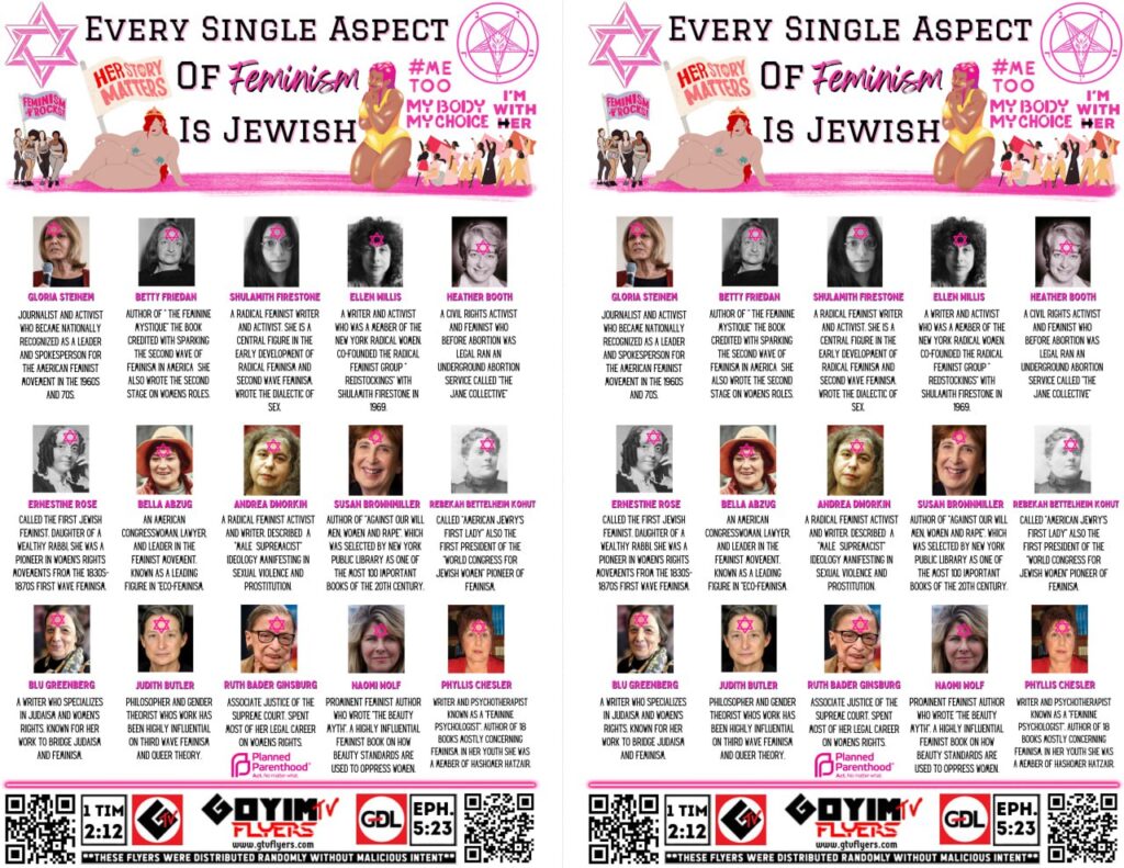 Every Single Aspect of Feminism is Jewish
